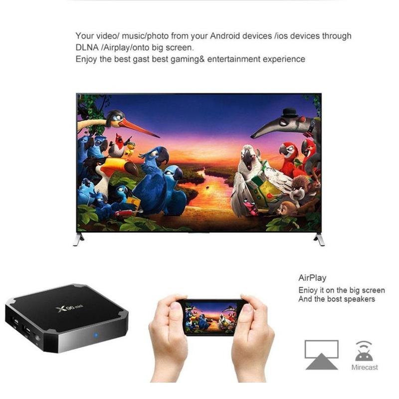 MINI Android7.1 4K Quad.265 Medien 2GB+16GB 8