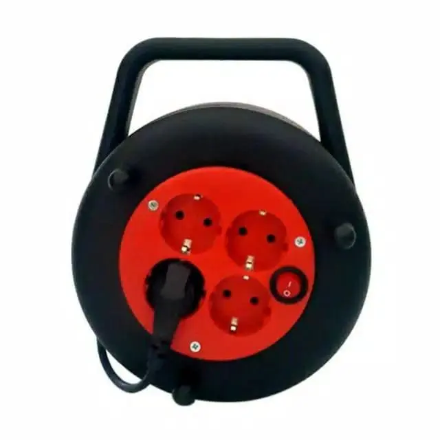 Modxta Roll Kabel Tipe 10 Kabel Roll Panjang Kabel 6 Meter Lampu Indikator / Stop Kontak Plus Kabel stop  kontak listrik rolan  listrik