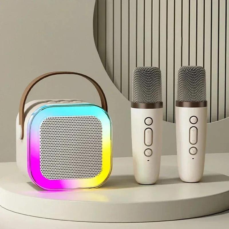 Product Introduction of Bluetooth speaker mini portable karaoke microphone wireless Bluetooth integrated Audio Smartphone 2