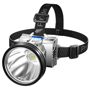 Headlamp Senter Cas Kepala  3 Mode Lampu Reachargeable Waterproof Multifungsi -KT 8819