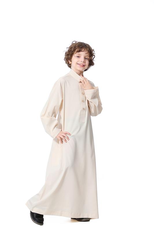 Product Introduction of Hot Selling Children's Cheongsam Tang Suit National Clothing Children's Middle East Arab Youth Robe Comfortable New Th877 12