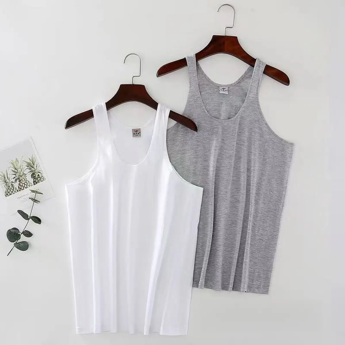 Men's Vest for Middle-aged and Elderly, Pure Cotton, Large Size, Sleeveless, Thin, Casual Vest for Seniors, Elderly Vest
