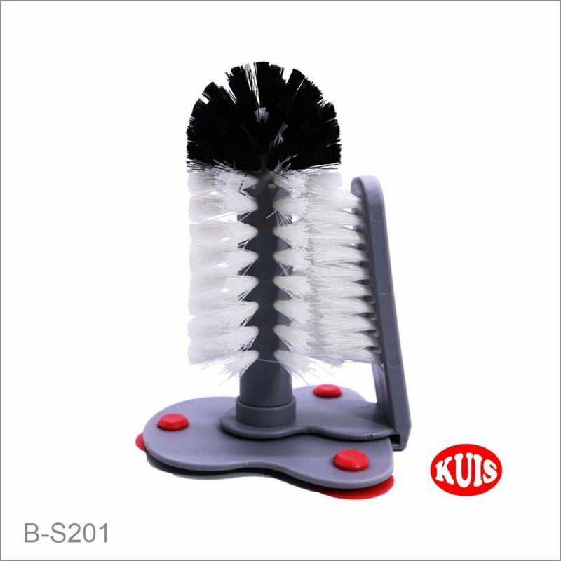SIKAT PENCUCI GELAS GELAS PRAKTIS 360 GLASS BRUSH SUCTION CUPS 4