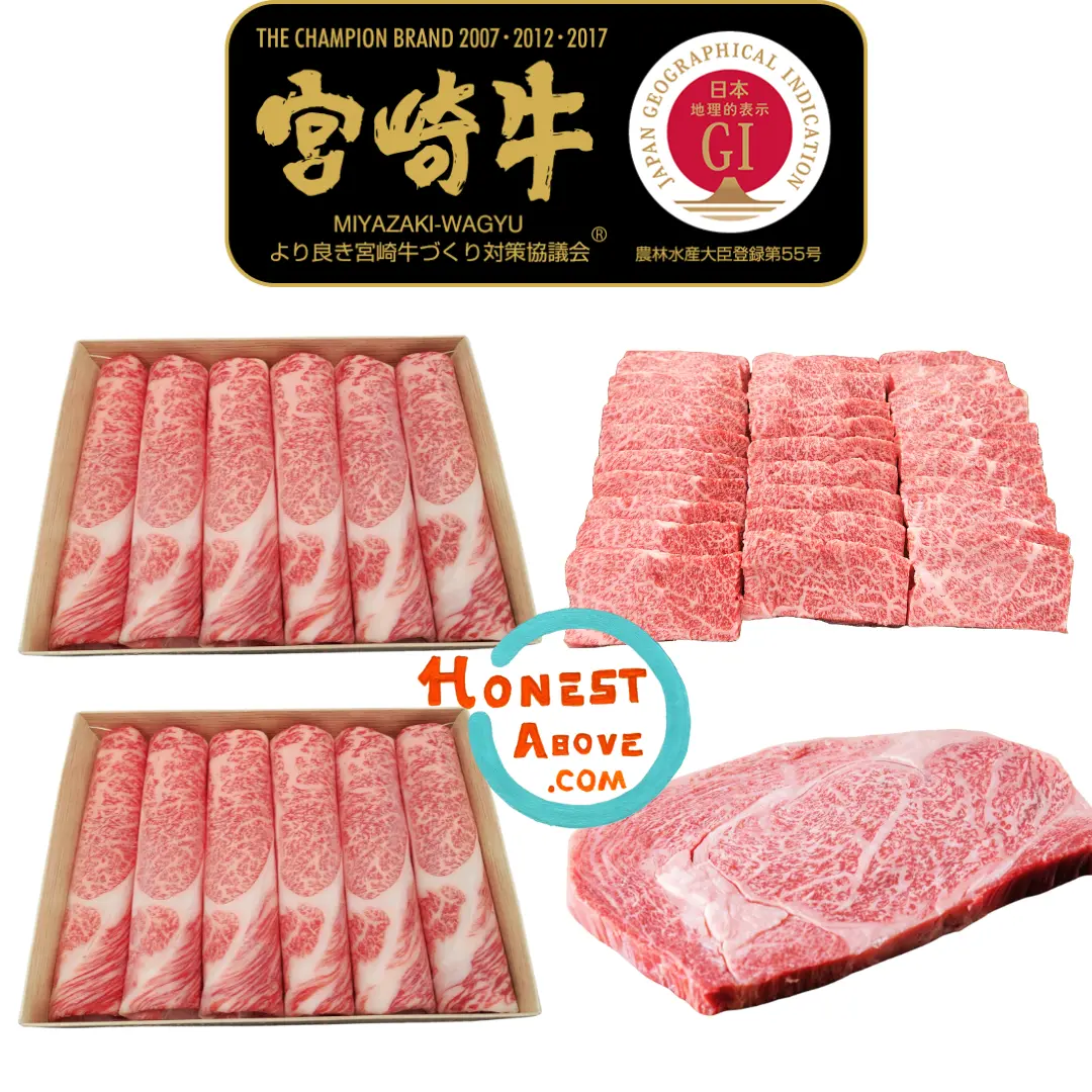 COMBO Japanese A5 Wagyu Miyazaki