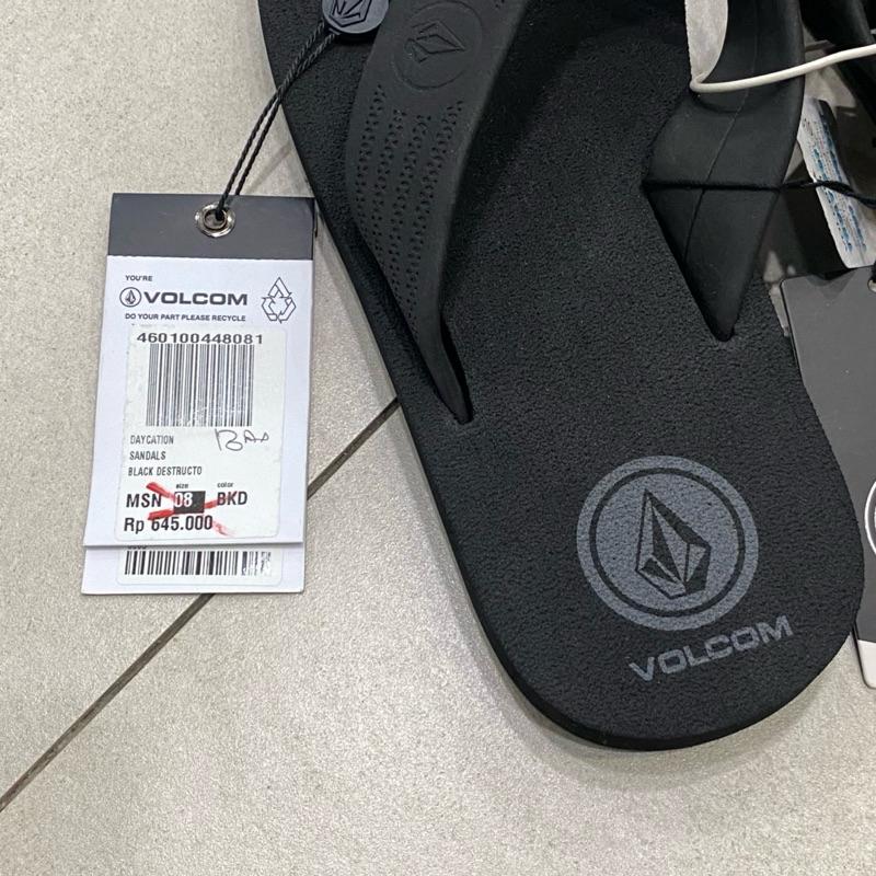 Sandal Volkom Daycation Black Destructo Original 3