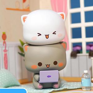 Random Mitao Cat Design Blind Box Toy, Love Series Cute Cat Design Blind Box, Cute Decoration for Home & Office, Fun Mystery Box Surprise Model, Stocking Fillers Gift