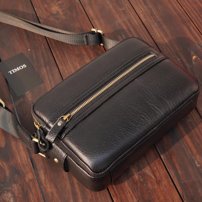  Túi đeo chéo nam DB05 da bò thật cao cấp 