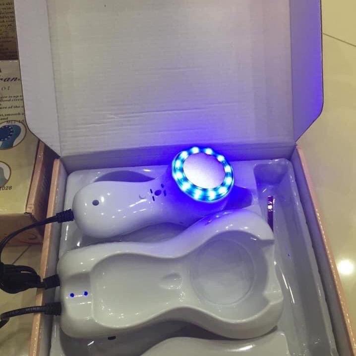 Búa điện di lạnh 1 đầu - Máy massage mặt mini dùng trong spa hoặc cá nhân