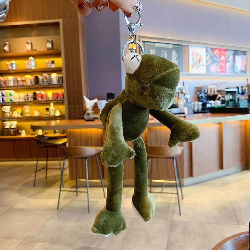 Female Long Legged Frog Plush Doll Pendant Girl Doll Plush Couple ...