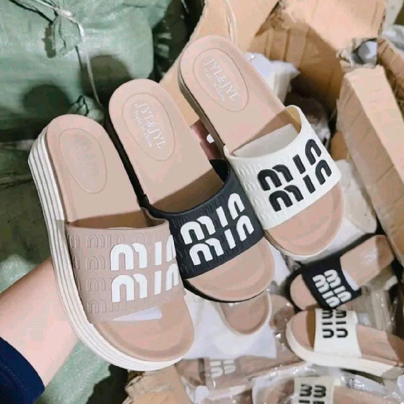 Dép lê nữ quai min đế cao êm mềm hàng Qc 3
