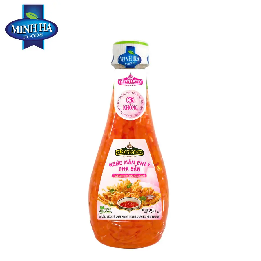 Nước mắm chay pha sẵn Nhất Tâm 250ml - Nước chấm - Sản phẩm ăn chay