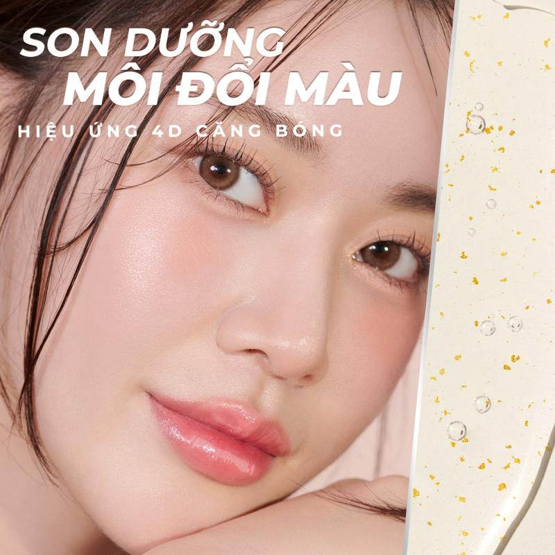 Son Dưỡng Môi, SACE LADY, Lâu Trôi, Không Thấm Nước, Đổi Màu, Trang Điểm Cho Môi Mỹ Phẩm Cosmetic 1