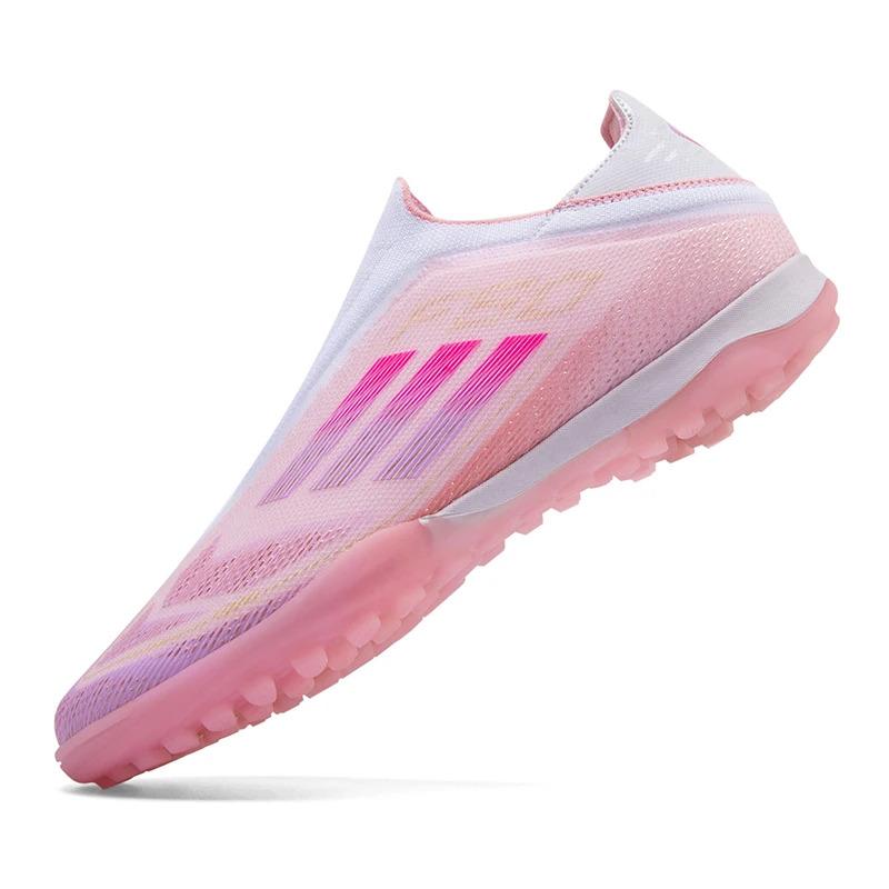 X-F50 Without-Lace Mens Soccer Shoes Pink-yamal Sneakers Turf Soccer Cleats TF/FG Training Football Boots Chuteira Campo 35-46 6