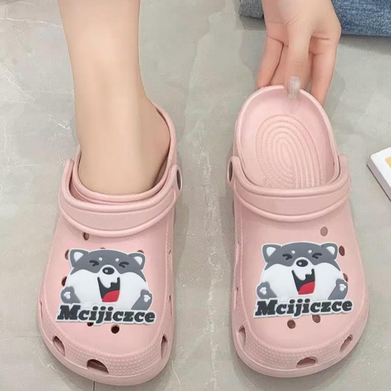 AM18-Giày Lỗ Bao Đầu nữ 2025 đế dày mùa hè 3 màu DéP Shoes 5