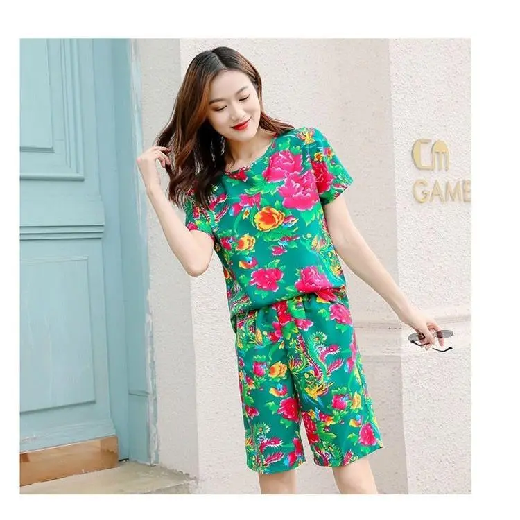 Quần Áo Vải Hoa Lớn, Quần Áo Vải Đông Bắc, Thời Trang Trung Quốc, Quần Áo Song Ca Và Khiêu Vũ Đông Bắc, Tiktok Cùng Phong Cách, Quần Hoa Lớn, Trang Phục Chị Em Vui Nhộn Và Cá Tính 3