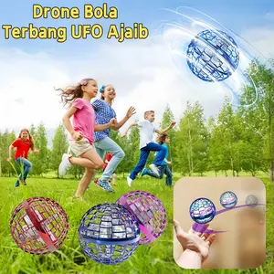 Drone Bola Terbang UFO Ajaib / Boomerang Gasing Bola Terbang / FlyNova Spinner Toys LED  / Mainan Anak Laki-laki / Mainan Interaktif Orang Tua-anak