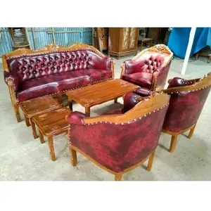 Sofa Louis Jati 3111 + Meja (Paling Termurah)