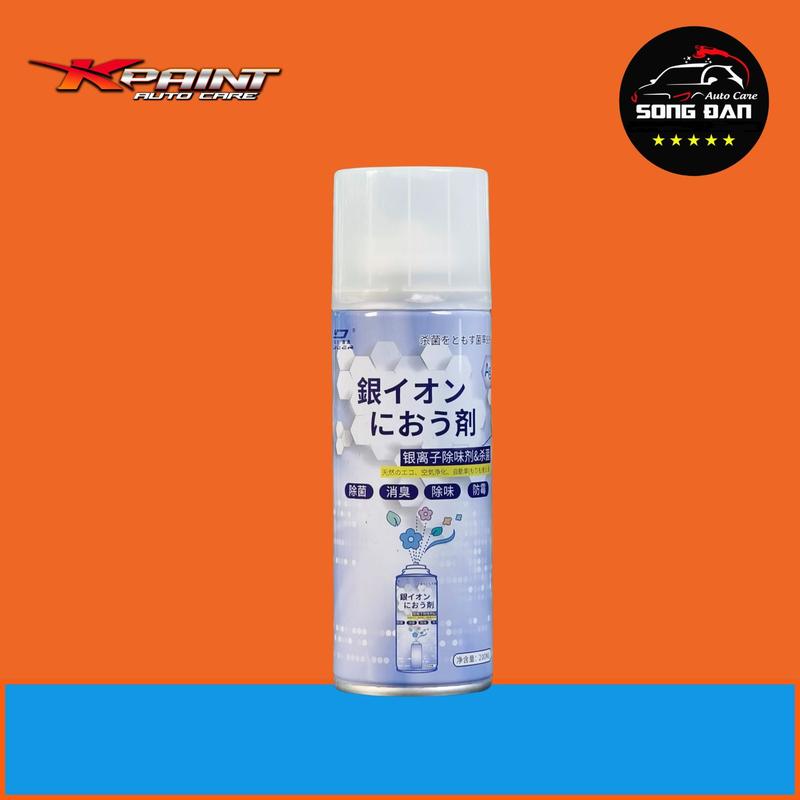 Xịt khử mùi ion bạc công nghệ Nhật Bản khử mùi ô tô, diệt khuẩn và thanh lọc không khí - Chiron