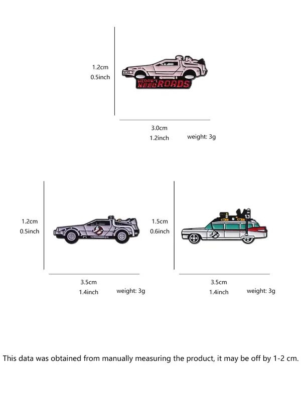 Cartoon Car Design Brooch, Cute Car Design Brooch, Fashionable Clothes Accessories for Men & Women, Trendy All-match & Exquisite Brooch for Birthday Gift 1