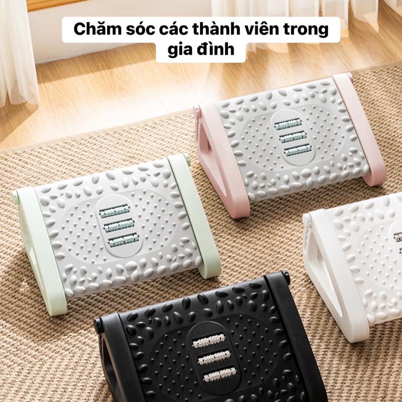 [HomeX] ERGONOMIC FOOTREST  - Ghế Gác Chân Công Thái Học- Điều chỉnh được 7