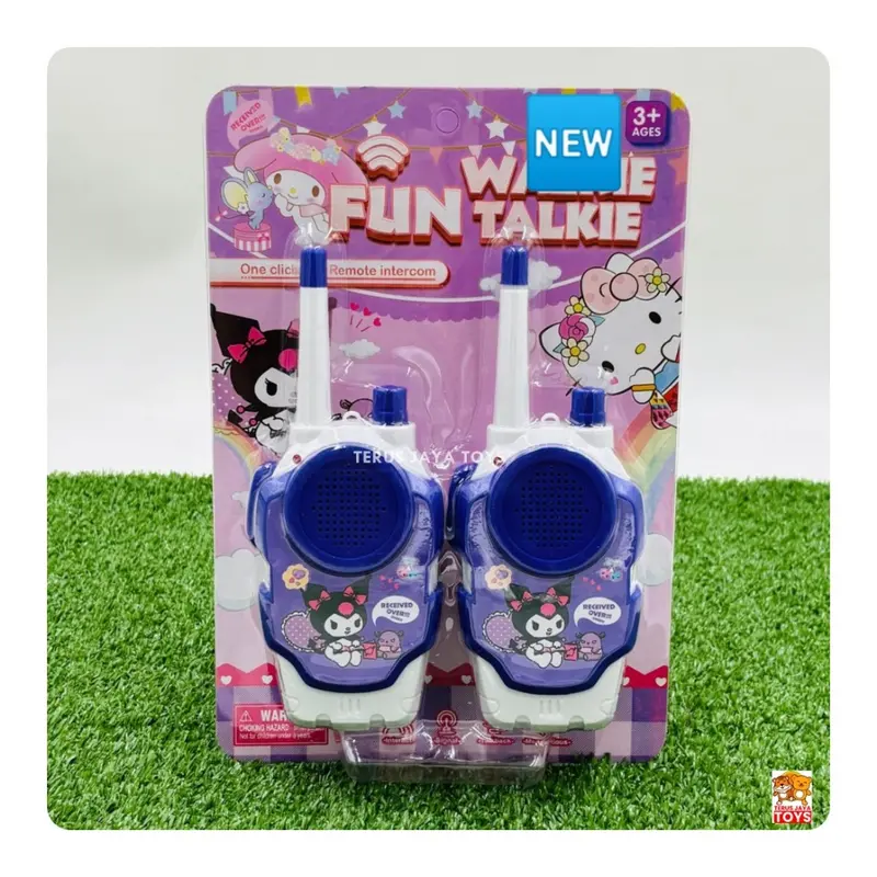 TERUS JAYA TOYS MAINAN WALKIE TALKIE KARAKTER 2