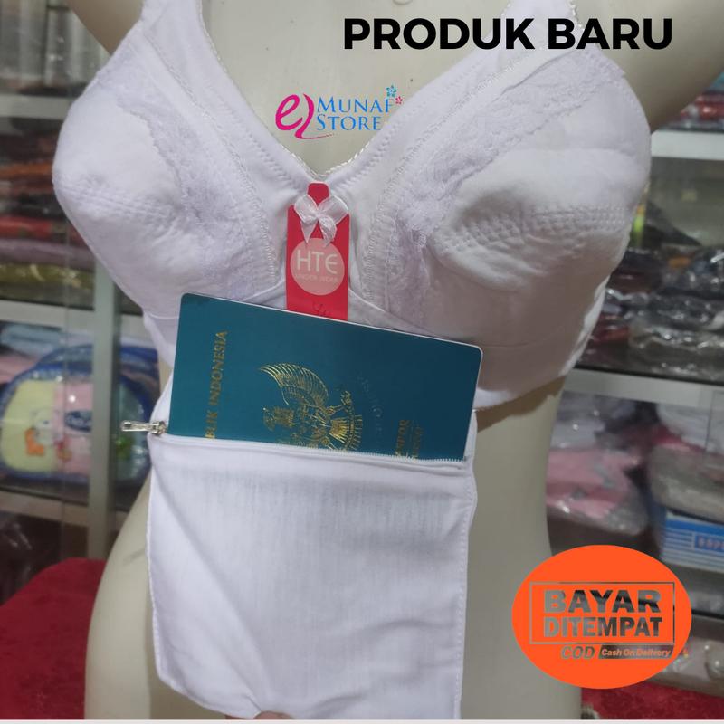 Bra /BH Umroh dan Haji bersaku size dari 34 - 42 0