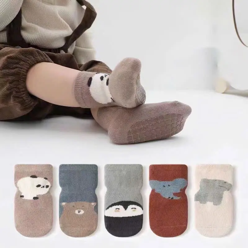 Sét tất trẻ em chống trơn trượt dễ thương dành cho bé trai - bé gái SS17