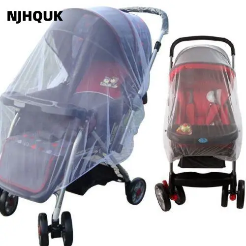 Baby Stroller Mosquito Net Mesh Perspective Stroller Pushchair Crib Netting