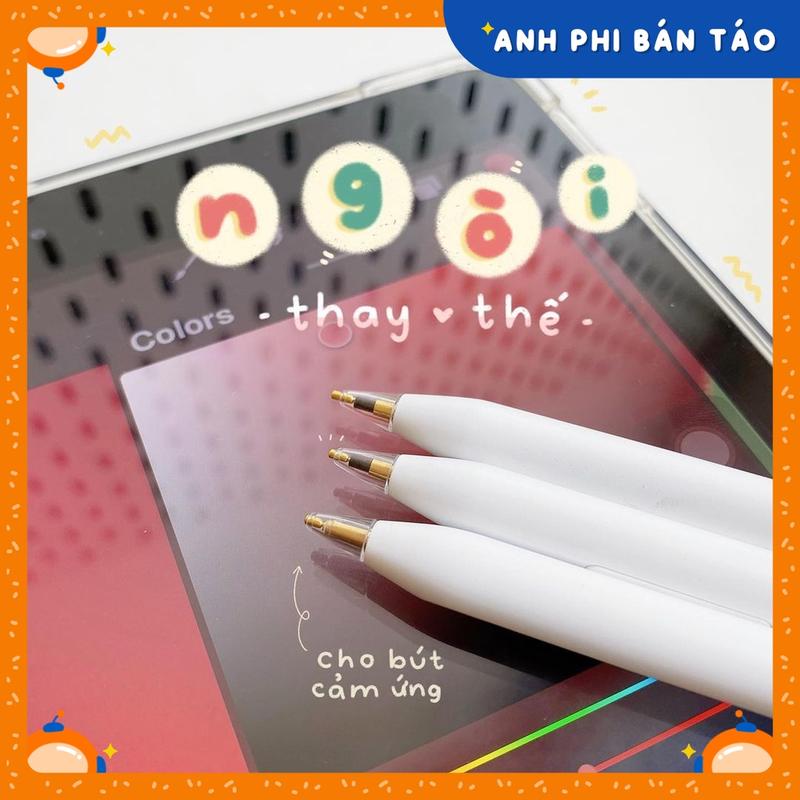 [Deal Livestream] Ngòi Bút Kim Loại Thay Thế Dành Riêng Cho Bút Nhà Táo Pencil 1/2 Phụ Kiện Bút Cảm Ứng 0
