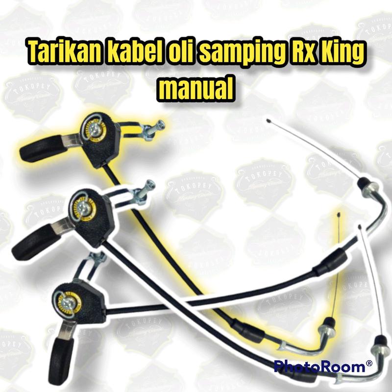 Kabel Tarikan Oli Samping Manual RX King Asli - Motorcycle 2