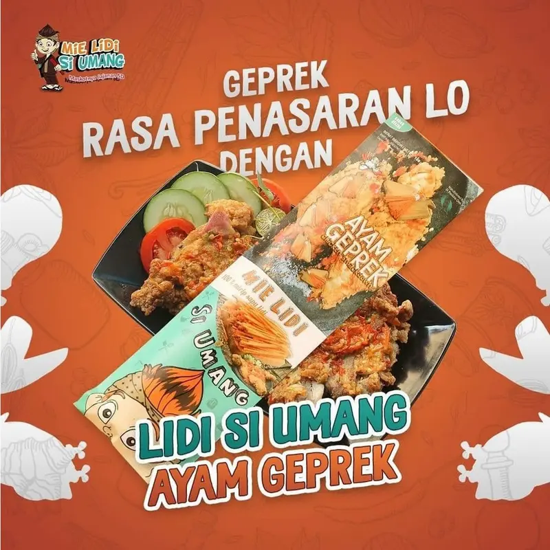 Sapu lidi si umang 130gr panjang 30cm kemasan kertas lidi siumang mie lidi Biting Uwa Snack Karakter Lucu Viral Gehel 7