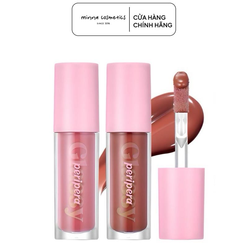 [Peripera] Son Bóng Thuần Chay Peripera Glasting Lip Gloss Nữ Cosmetic Women Trang Điểm Mỹ Phẩm Son Môi