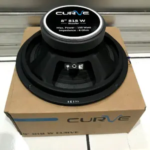 speaker 8 inch woofer curve 818-W 100 watts Coil Bass