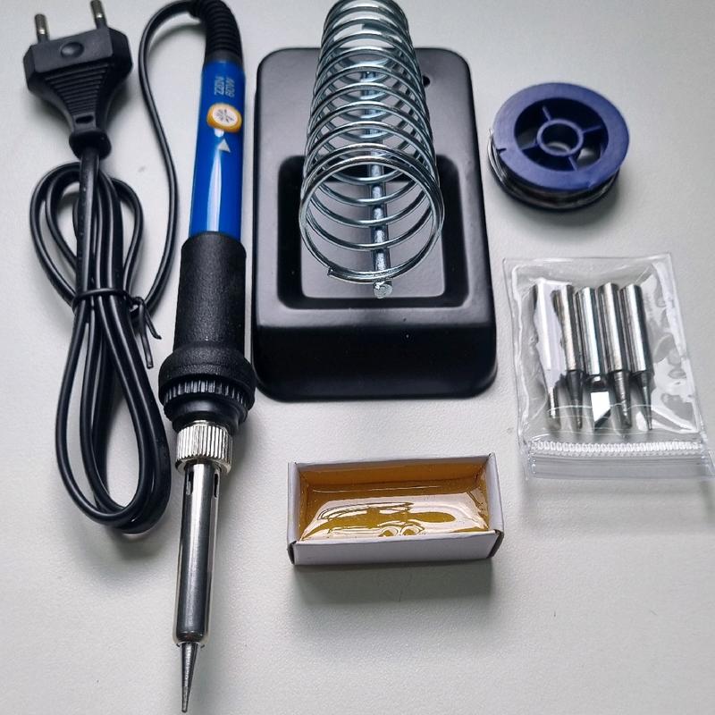 Máy hàn chì , hàn thiếc 936 - Công suất 60W điện 220V có điều chỉnh nhiệt độ 2000C-4500C kèm full phụ kiện - Lõi sứ bền dẫn nhiệt nhanh