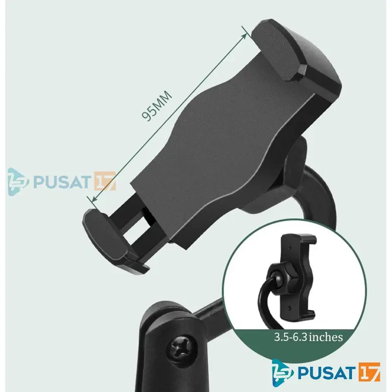STAND HP ADJUSTABLE UNIVERSAL / HOLDER MEJA / HOLDER STAND LIVE  / STAND HP ROTARI 360 STAND HP HD25 / STAND HD25 5