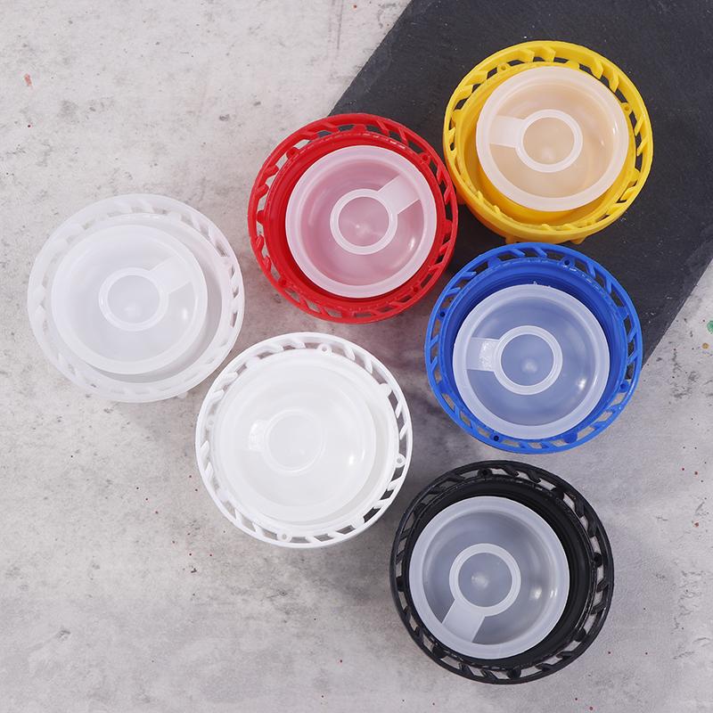 Product Introduction of 1Pc Plastic Ton Bucket Valves Cover Anti-theft Cover IBC Lid Water Liquid Storage IBC Tank Fitting Plastic Cover Cap Adaptor 18