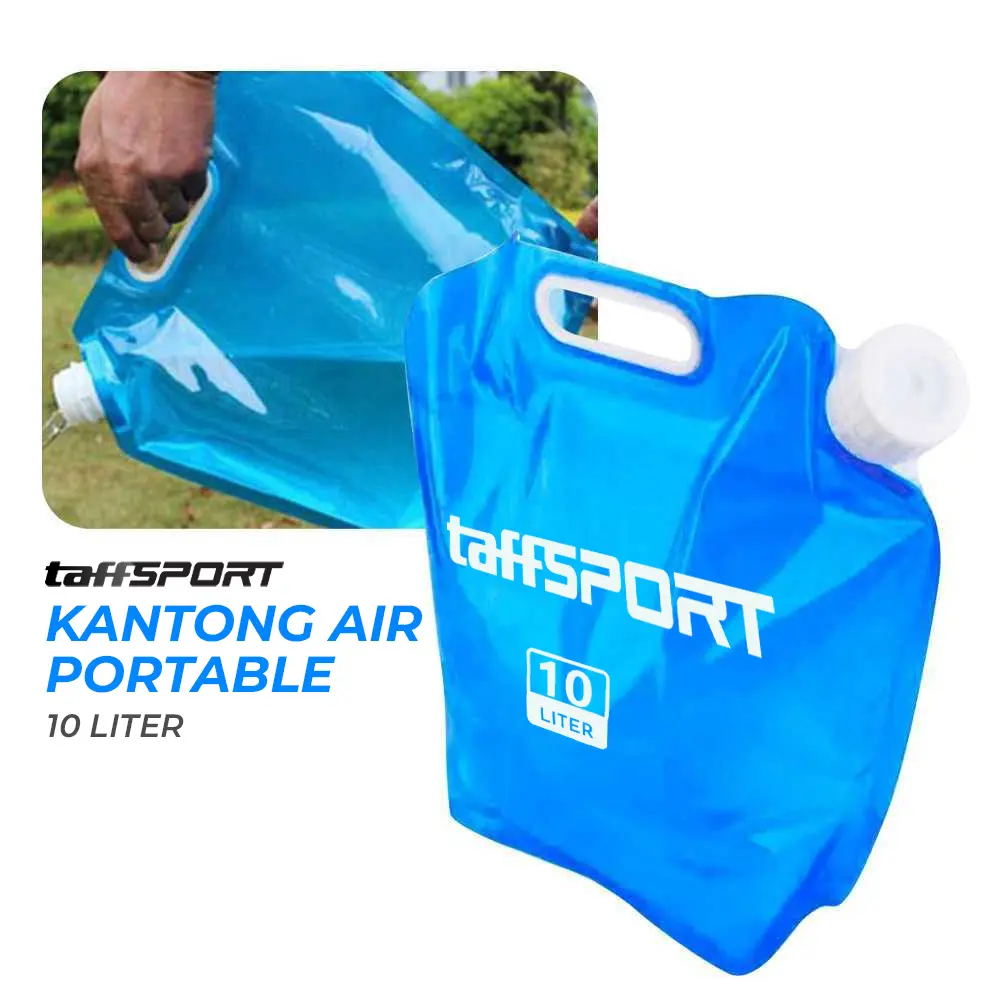 Kantong Air Minum Lipat 10 Liter Portable Camping Water Tank