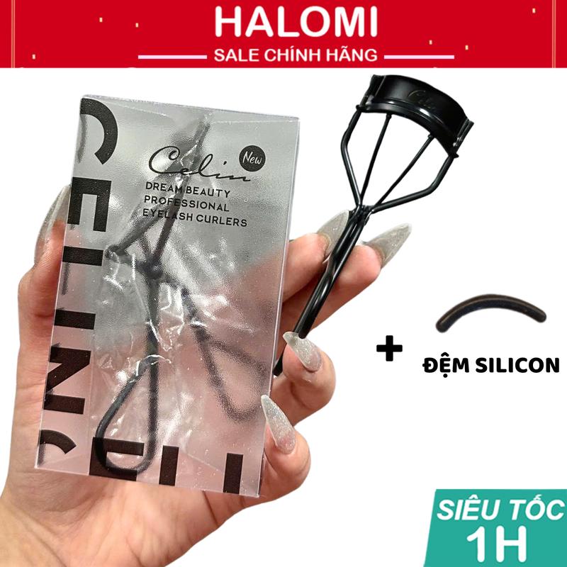 Kẹp Bấm Mi Celin Chính Hãng Đệm Bằng Silicon Bấm Cực Thích