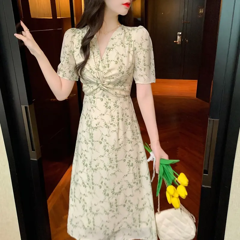 sachin and babi light blue dress Club Monaco Green Pleated A-Line Sundress main image 1