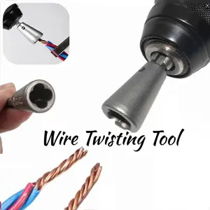 Wire Twisting Tool/Alat Listrik Penggabungan Kawat/Alat Pemutar Kabel Universal/Alat Terdampar Konektor Kabel