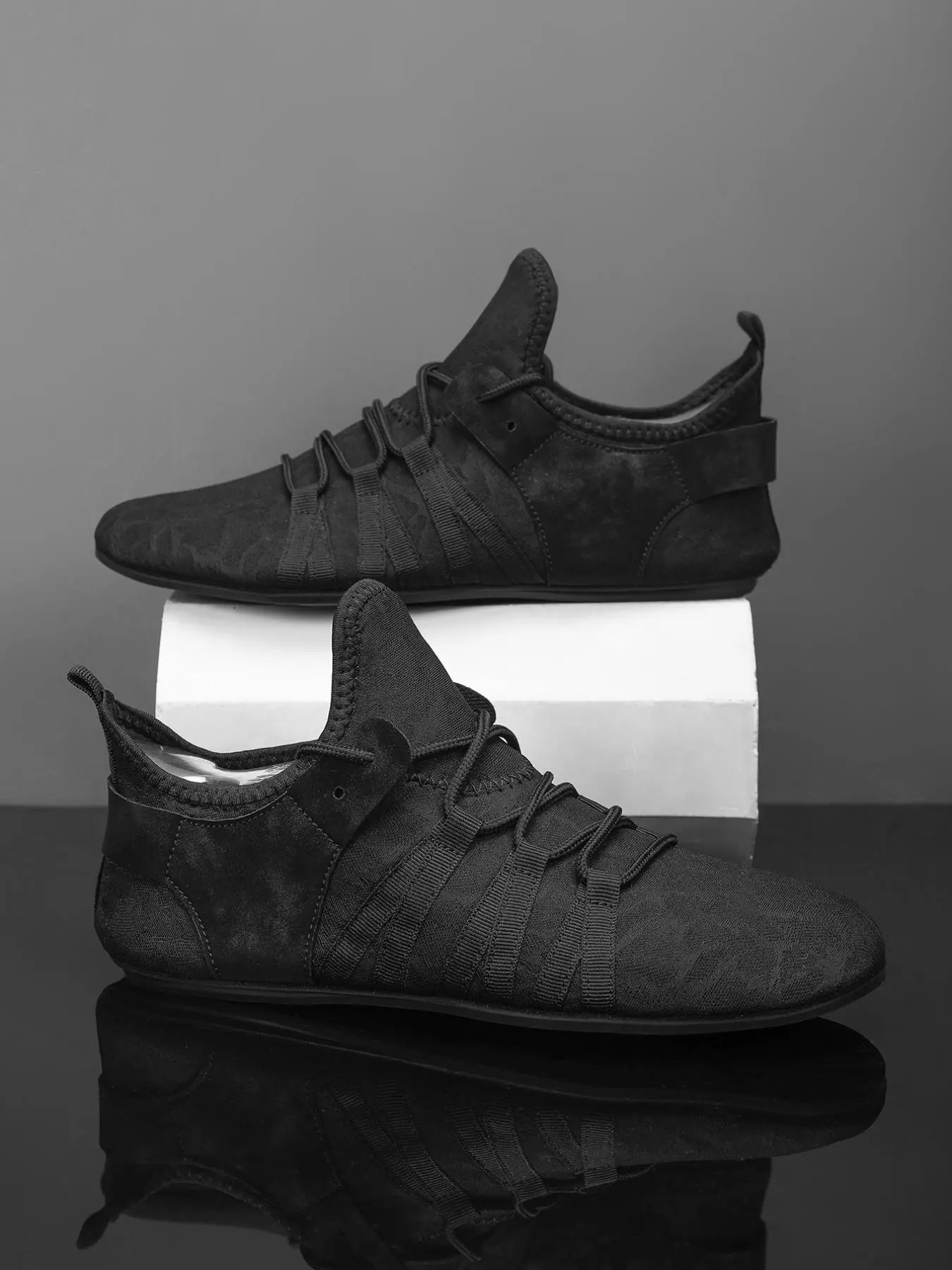 Men's Solid Color Mesh Breathable Lightweight Sneakers, Casual Comfortable Sports Walking Shoes, Men's Walking Shoes for Daily Wear