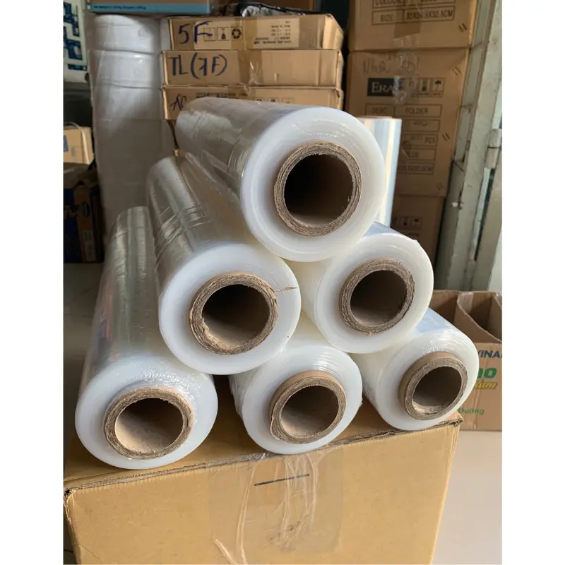 (Giá Sỉ) Màng PE  trong khổ 30cm, 50cm lõi mỏng 300Gram 2