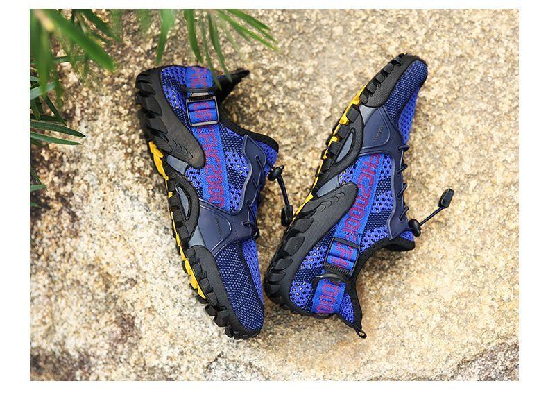 Product Introduction of [1171 People Collection] Outdoor Casual Shoes Upstream Shoes Men's Breathable Hiking Shoes Summer Fishing Shoes Riding Mesh Surface Lightweight Quick-Drying Wading Shoes 28