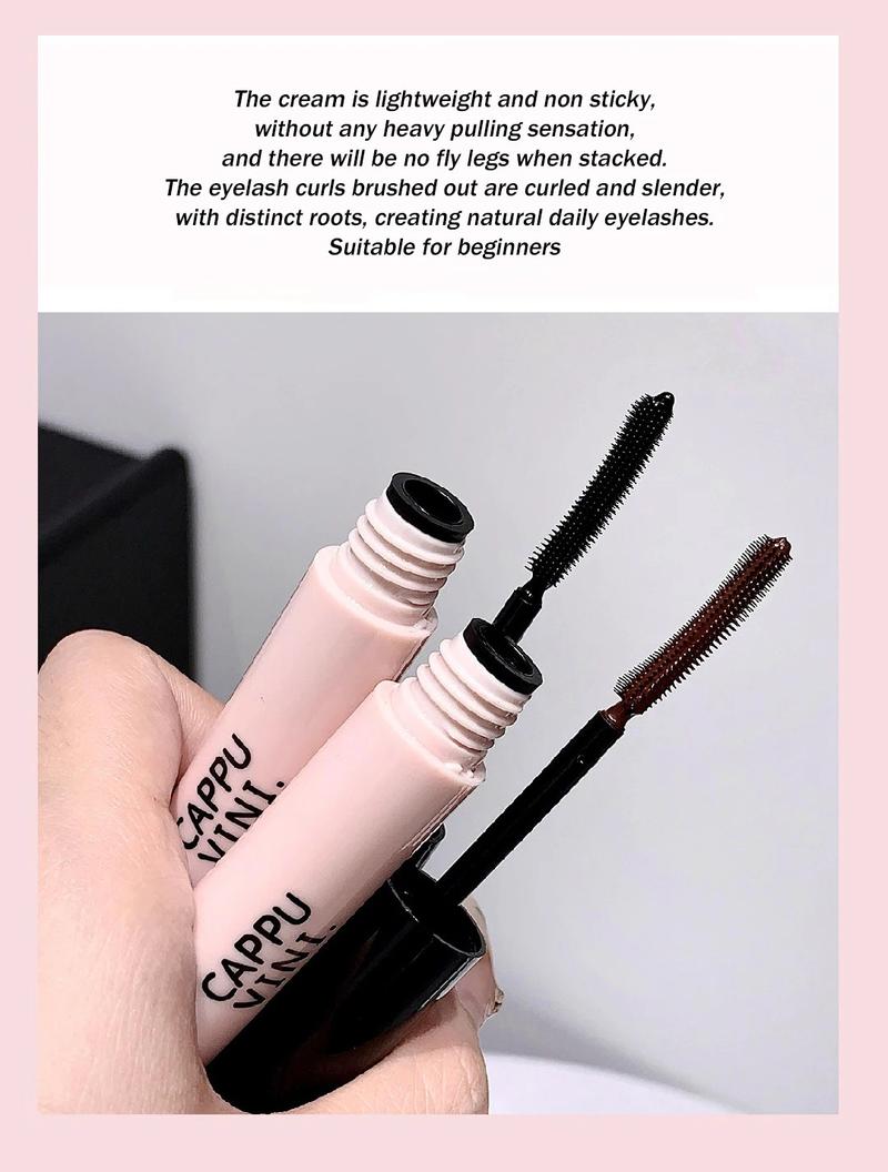 Product Introduction of Mascara Làm Dày, Không Thấm Nước, Lông Mi Sợi 3D, Màu Đen Và Nâu, Nối Mi, Cọ Lớn, Không Nhòe, Lâu Trôi, Mỹ Phẩm Mắt 7