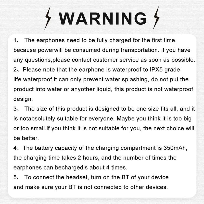 MINISO X29 Wireless Earphone, Clip-ear Design Earphone with Touch Control Display, Stereo Sound Wireless Earbuds for Sports, Gaming, Calling, Video, Headphones 8