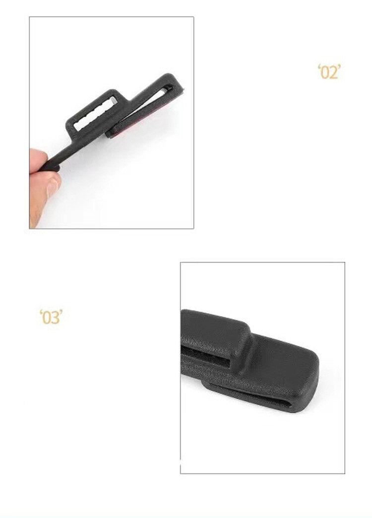 Product Introduction of 2/4pcs Car Seat Belts Anchor Safety Protection Clip   Safety Adjustable Auto Stopper Buckle Plastic Clip Car Accessory 17