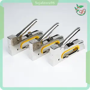 Staples Tembak Gun Alat Tracker Stapler Jepretan Untuk Perekat Papan Kayu Kardus Jok Motor Kertas