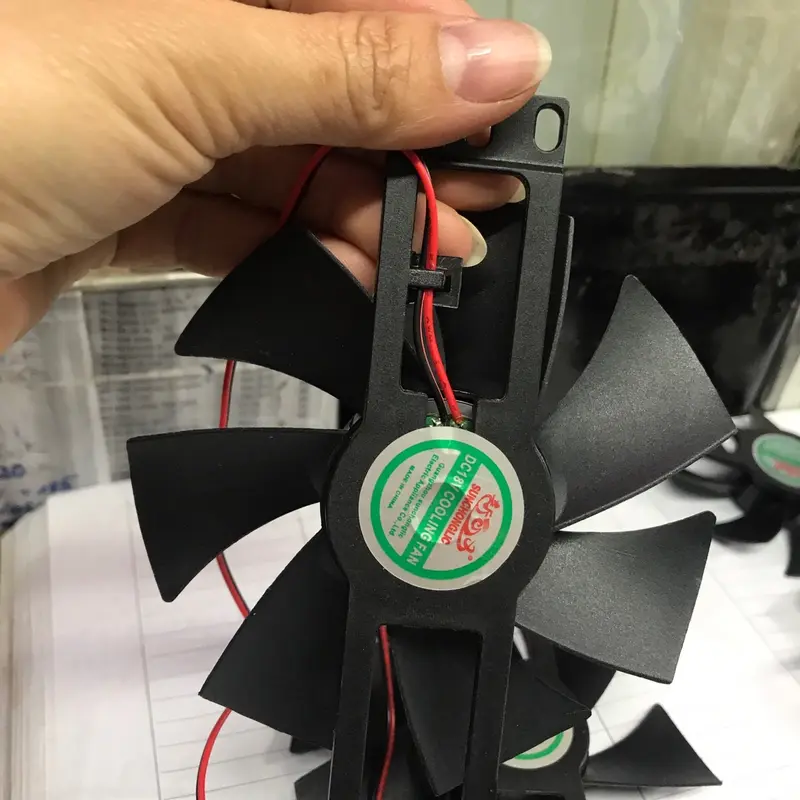 Quạt làm mát dùng thay thế cho bếp từ và bếp hồng ngoại điện 18v quạt to - dễ dàng sử dụng - dễ dàng thay thế 6