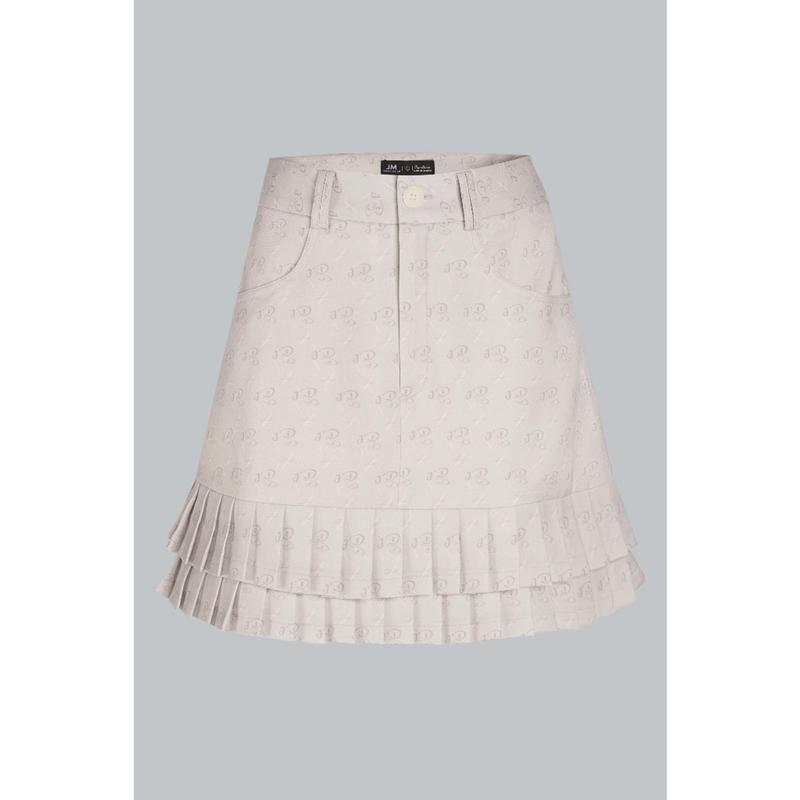 Set Áo croptop cổ đức cách điệu đính nơ in họa tiết 2T06.2502K, Chân váy họa tiết xếp ly 2 tầng 4S06.2502K JM Dress Design 9