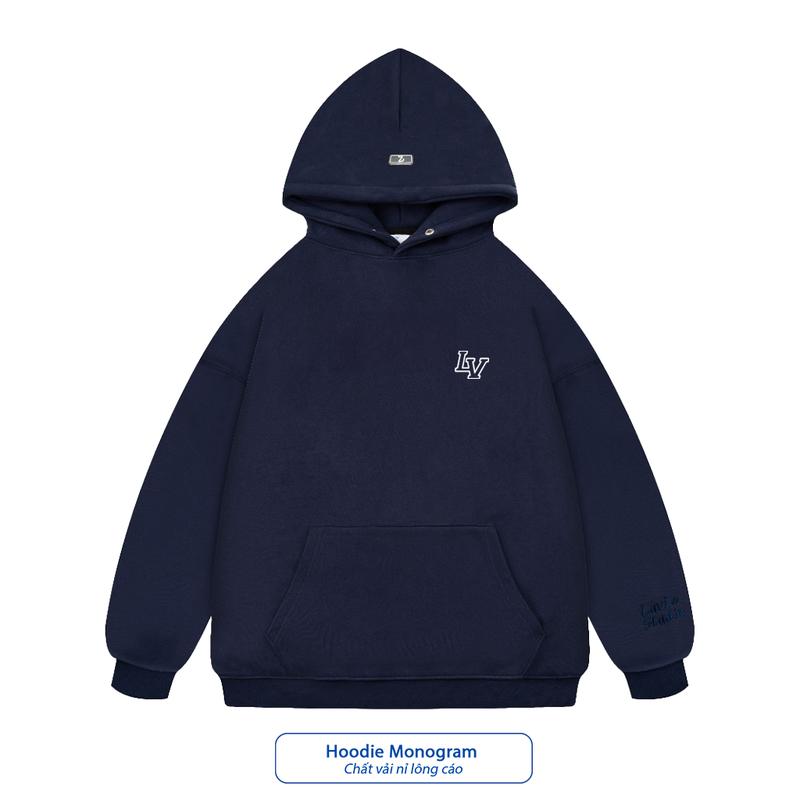 Áo Hoodie Nỉ Lông Cáo Thêu Lavi Studio Local Brand/ Monogram